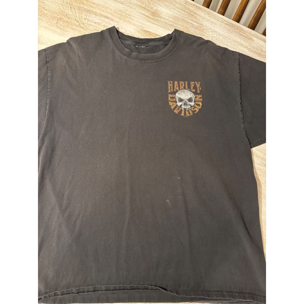 Harley Davidson Mens Willie‎ G Skull T-Shirt La Crosse WI Graphic Tee XL?